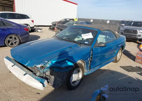 1995 Ford Mustang из США, поврежденный, VIN 1FALP444XSF152760